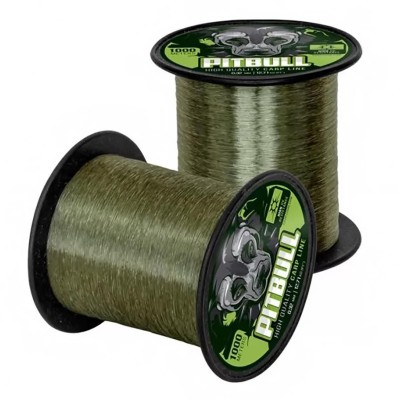 Шаранджийско влакно CZ Pitbull High UV Carp Line, Grey, 1000 м
