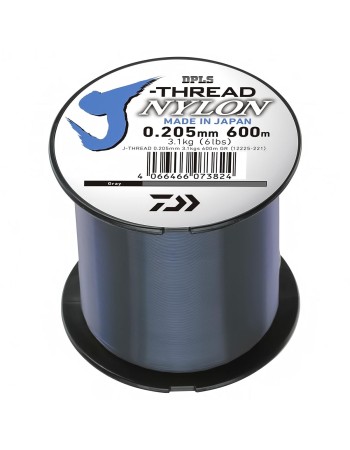 Монофилно влакно Daiwa J-Threads DPLS, Gray, 600 м
