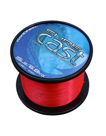 Gardner Sure Cast, Red, Монофилно шаранджийско влакно, голям мж