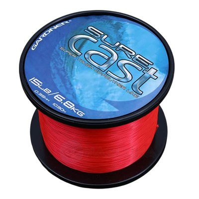 Gardner Sure Cast, Red, Монофилно шаранджийско влакно, голям мж