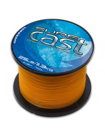 Gardner Sure Cast, Solid Yellow, Монофилно шаранджийско влакно, голям мж