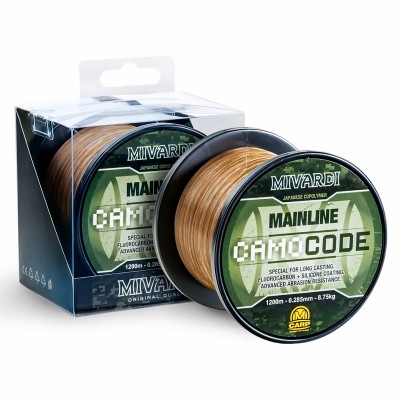 Mivardi CamoCode, Влакно за риболов на шаран, 1200 м