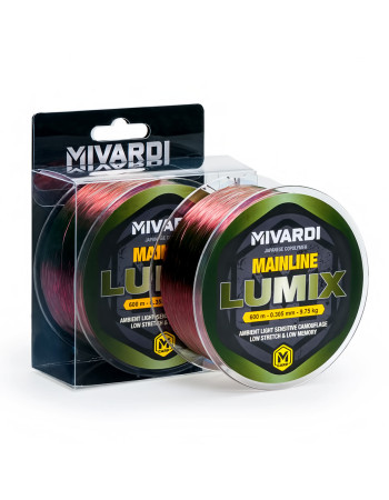 Монофилно шаранджийско влакно Mivardi Lumix, Brown, 600 м