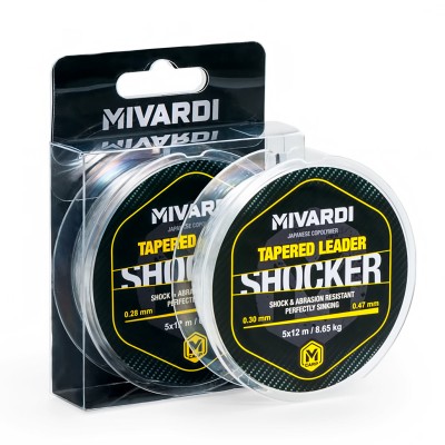 Конусовидни шок лидери Mivardi Shocker Tapered Leader, 5 бр.