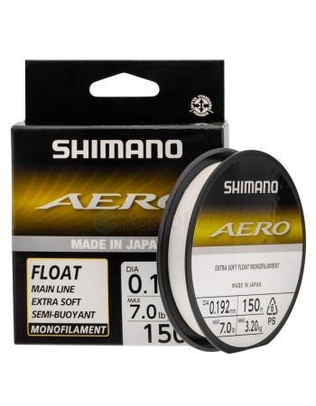 Shimano Aero Float Monofilament, Clear, Монофилно влакно, 150 м