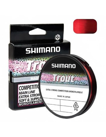 Влакно за пъстърва Shimano Trout Competition Red, 150 м