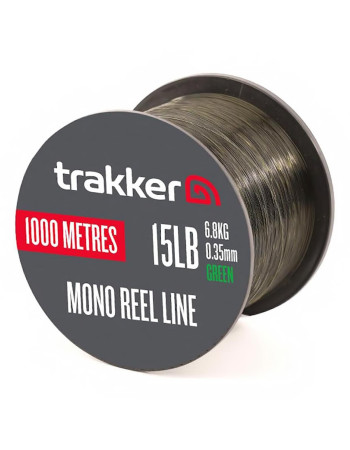 Trakker Mono Reel Line, Монофилно шаранско влакно, Green, 1000 м