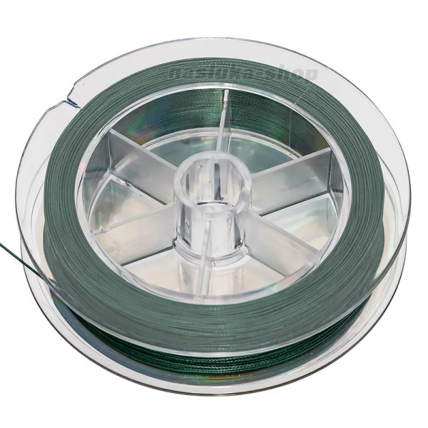 Плетено 8-нишково влакно Pioneer Argonaut XG 8x, 200 м, Dark Green — снимка 4