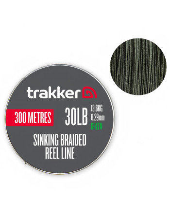 Trakker Sinking Braided Reel Line, потъващо плетено влакно, 300 м