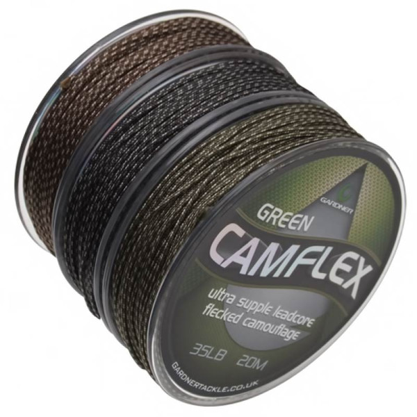 Gardner Camflex Green, 20 м, Ледкор за шарански монтажи — снимка 1