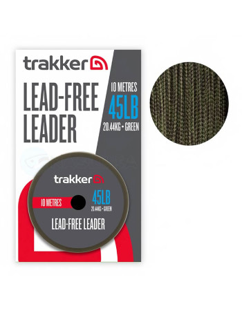 Trakker Lead-Free Leader, Green, 10 м, Безоловен лидер за шаранджийски монтажи