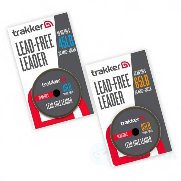 Trakker Lead-Free Leader, Green, 10 м, Безоловен лидер за шаранджийски монтажи — снимка 2