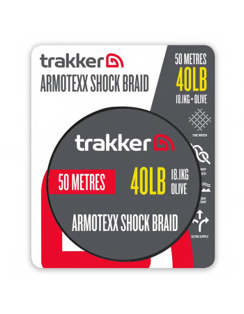 Плетено влакно за шок лидери Trakker Armotexx Shock Braid, 50 м
