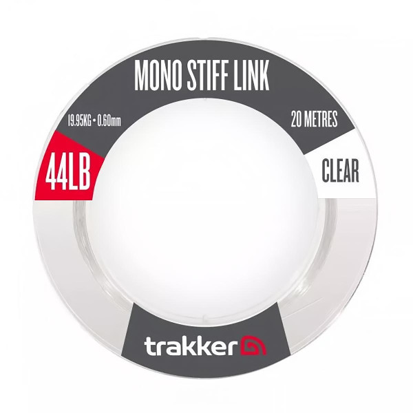 Монофилно влакно за шарански монтажи Trakker Mono Stiff Link, Clear, 20 м — снимка 1