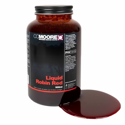 Течна храна, добавка за шаран CC Moore Liquid Robin Red, 500 мл