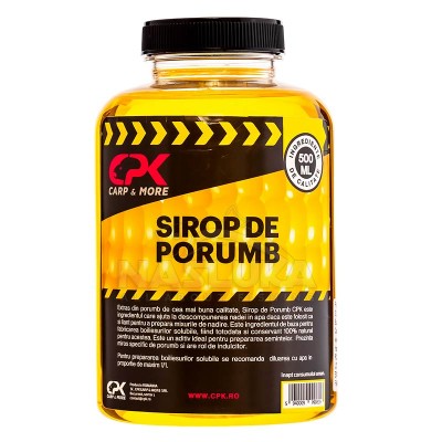 Течна добавка-атрактант CPK Sirop de Porumb, аромат Царевица, 500 мл