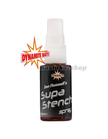 Спрей-атрактор за стръв Dynamite Baits Ian Russell's Spray 30 г, аромат Supa Stench