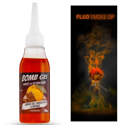 Пушещ гел за фидер FishPro Bomb Gel, Шоколад и Портокал