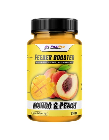 Feeder Booster Gel FishPro, Праскова и Манго