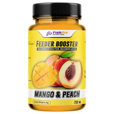 Feeder Booster Gel FishPro, Праскова и Манго