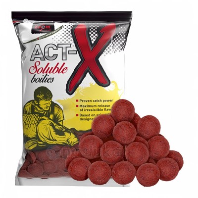 Протеинови разтворими топчета Carp Zoom Act-X Soluble Boilies, 800 г, Spice-Sweet