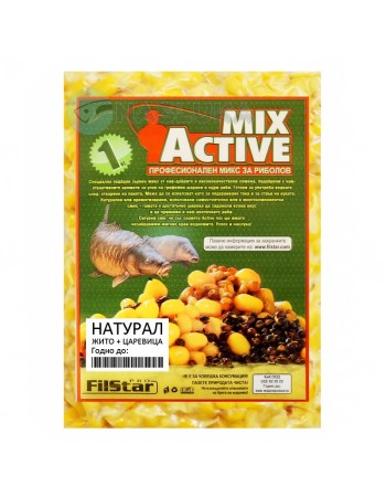 Микс жито и царевица Filstar Mix Active, 1 кг, Натурал