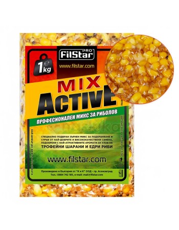 Микс жито и царевица Filstar Mix Active, 1 кг, Карамел