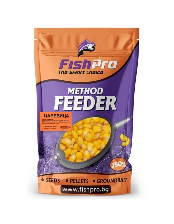 Варена царевица за риболов FishPro, 700 г