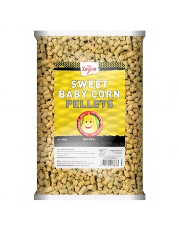 Пелети за риболов CZ Sweet Baby Corn Pellets, 800 г, Natural