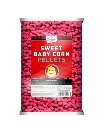 Пелети за риболов CZ Sweet Baby Corn Pellets, 800 г, Strawberry