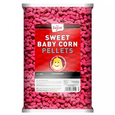 Пелети за риболов CZ Sweet Baby Corn Pellets, 800 г, Strawberry