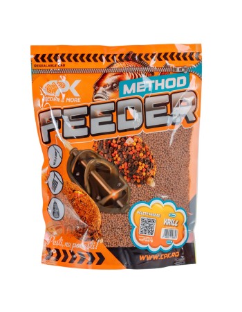 Микропелети за фидер CPK Method Mix Pellets 2 мм, Krill