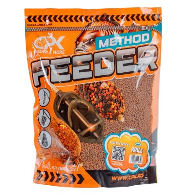 Микропелети за фидер CPK Method Mix Pellets 2 мм, Krill