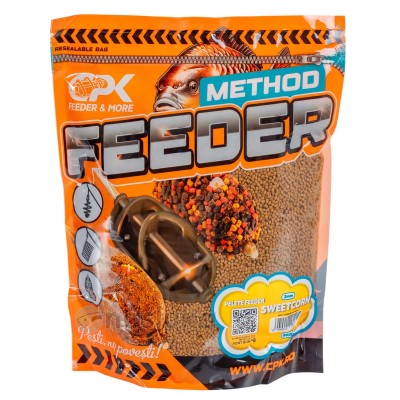 Микропелети за фидер CPK Method Mix Pellets 2мм - Sweet Corn