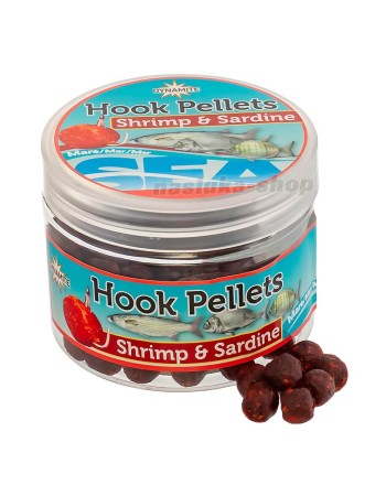 Меки пелети за стръв Dynamite Baits Sea Hook Pellets, Shrimp & Sardine