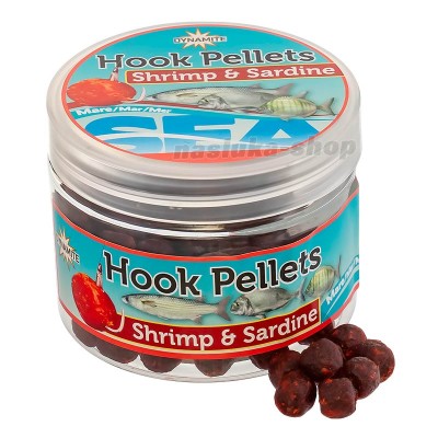 Меки пелети за стръв Dynamite Baits Sea Hook Pellets, Shrimp & Sardine