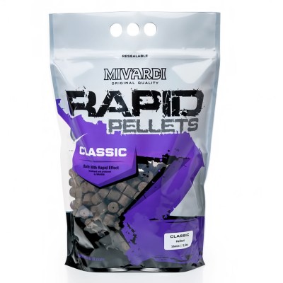 Пелети за риболов Mivardi Classic Pellets, Halibut, 1 кг