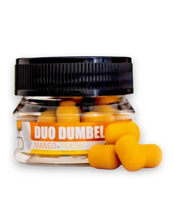 Балансирани дъмбели Duo Dumbel Wafters 8х12 мм, Mango-Peach