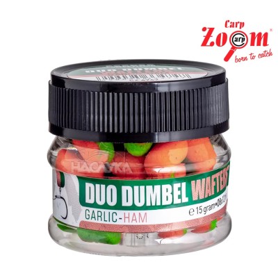 Балансирани дъмбели Duo Dumbel Wafters 10х14 мм, Garlic-Ham