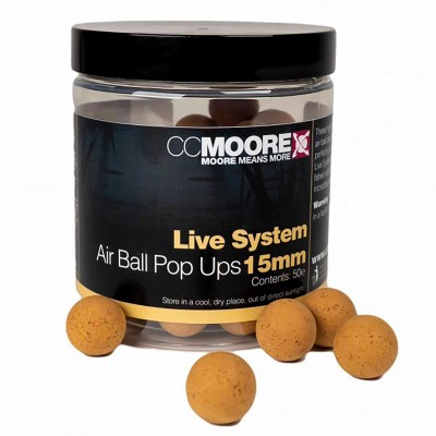 Плаващи топчета CC Moore Live System Air Ball Pop Ups, 18 мм