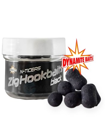 Плаващи дъмбели за зиг-риг DB N-Ticers Zig Hookbaits, Black