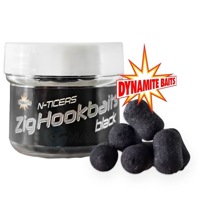 Плаващи дъмбели за зиг-риг DB N-Ticers Zig Hookbaits, Black