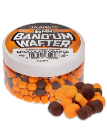 Балансирани дъмбели Sonubaits Band'Um Wafter, Chocolate Orange