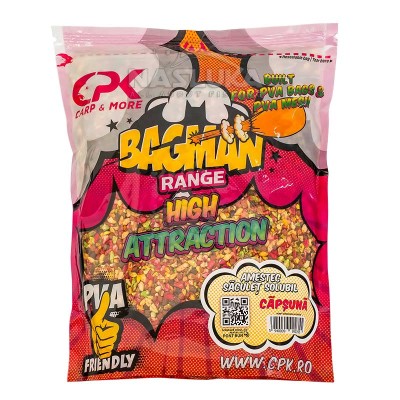CPK Bagman Stick Mix, Capsuna, Смес за захранване с PVA, 800 г