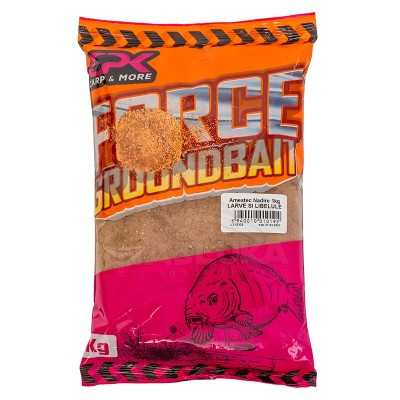 Захранка CPK Force Groundbait LARVAE & DRAGONFLY, 1 кг