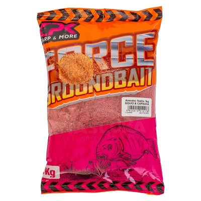 Захранка CPK Force Groundbait Squid & Capsuna, Калмар-Ягода, 1 кг