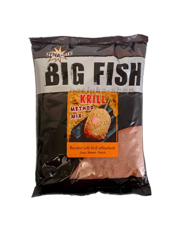 Захранка Dynamite Baits Groundbait Big Fish, Krill Method Mix, 1.8 кг
