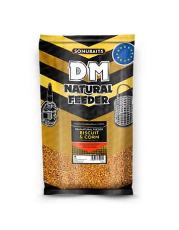 Фидер захранка Sonubaits DM Natural Feeder Biscuit-Corn