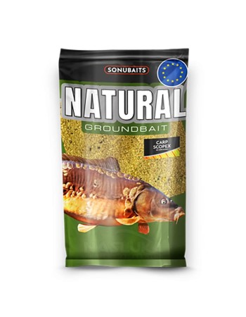 Захранка за риболов Sonubaits Natural Carp Scopex