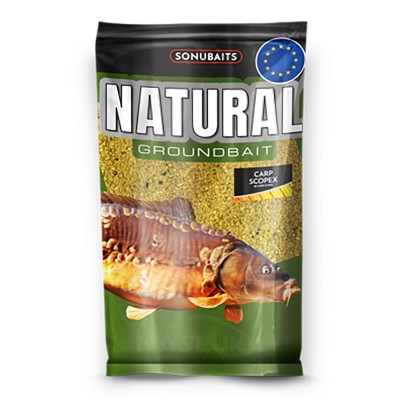 Захранка за риболов Sonubaits Natural Carp Scopex